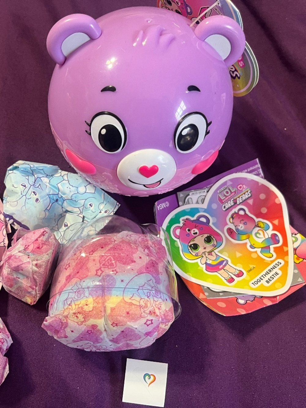 LOL SURPRISE! Loves Care Bears - Ultra Rare- Togetherness Best - New in Package